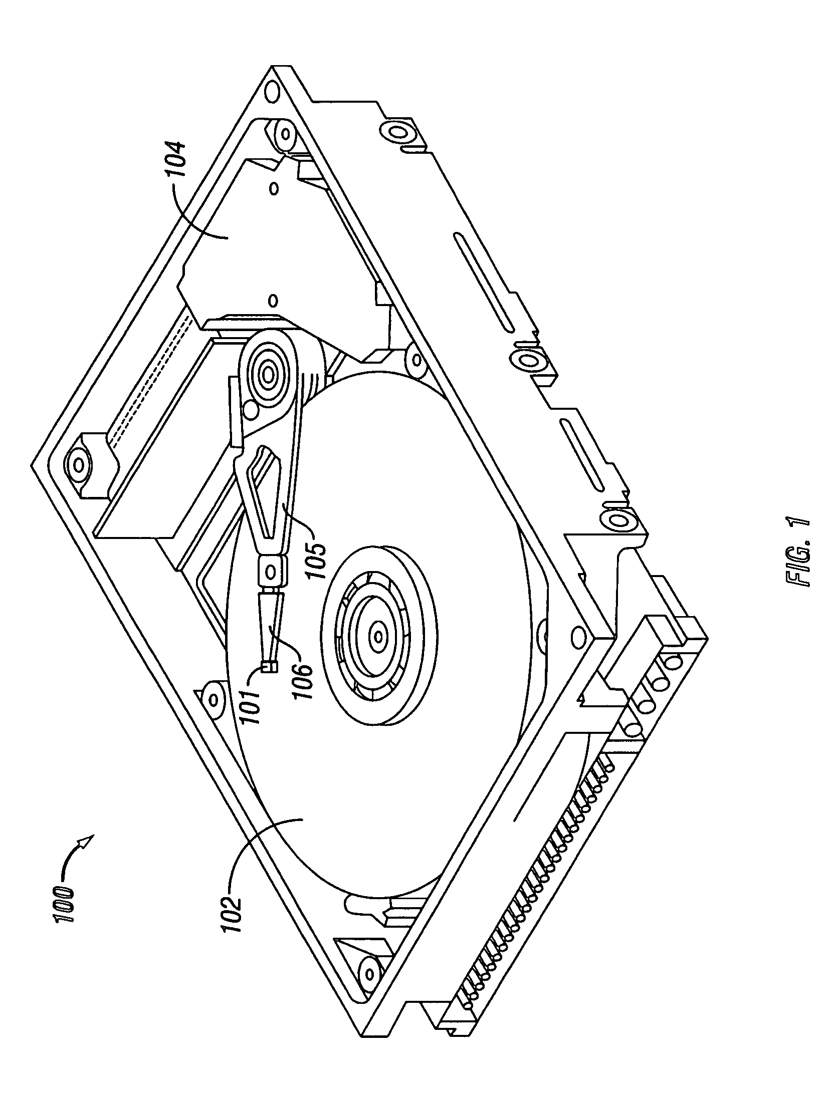 Circuitry for linear control of head flying height using thermal means