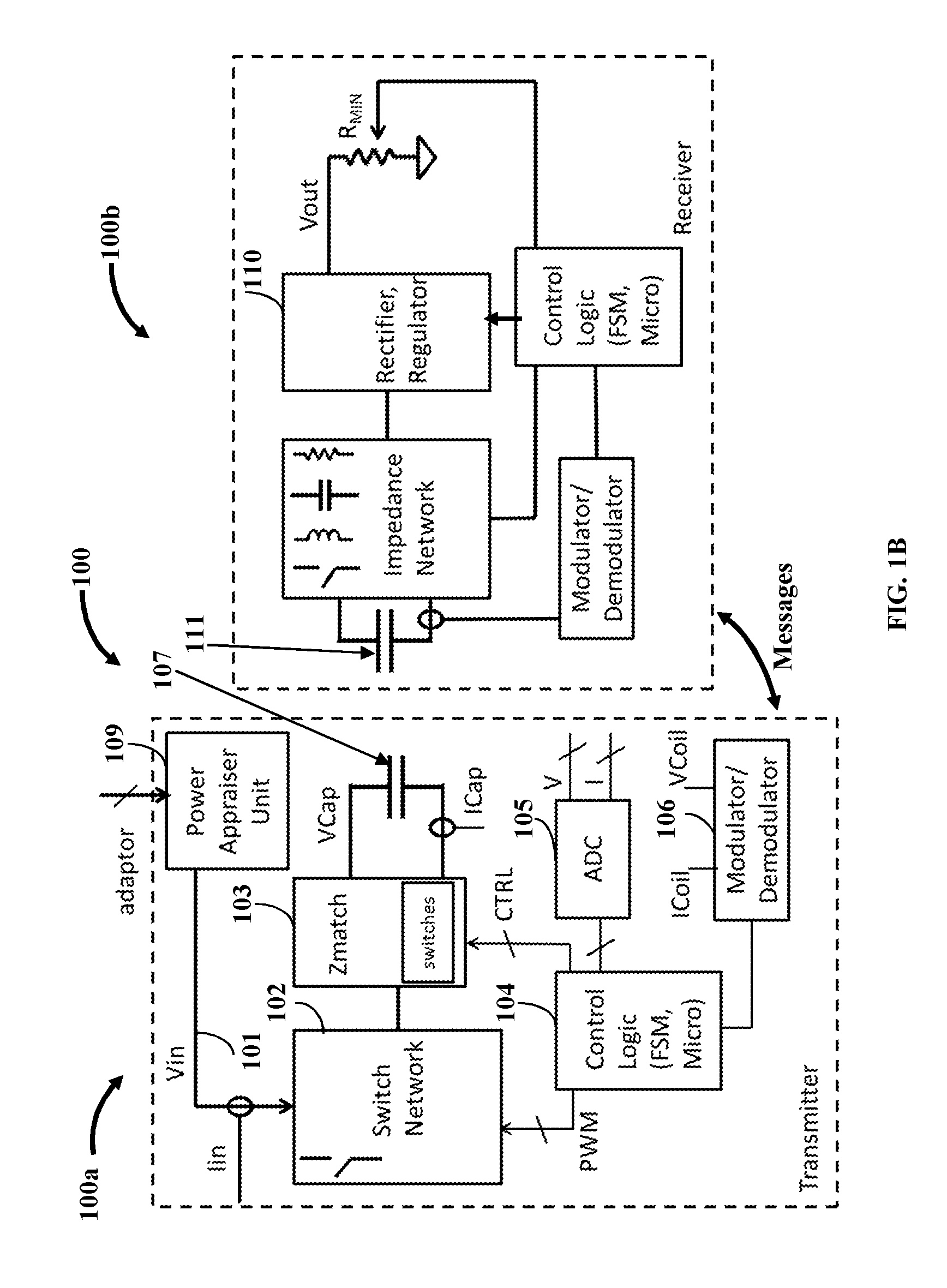 Input power appraisal based wireless power system