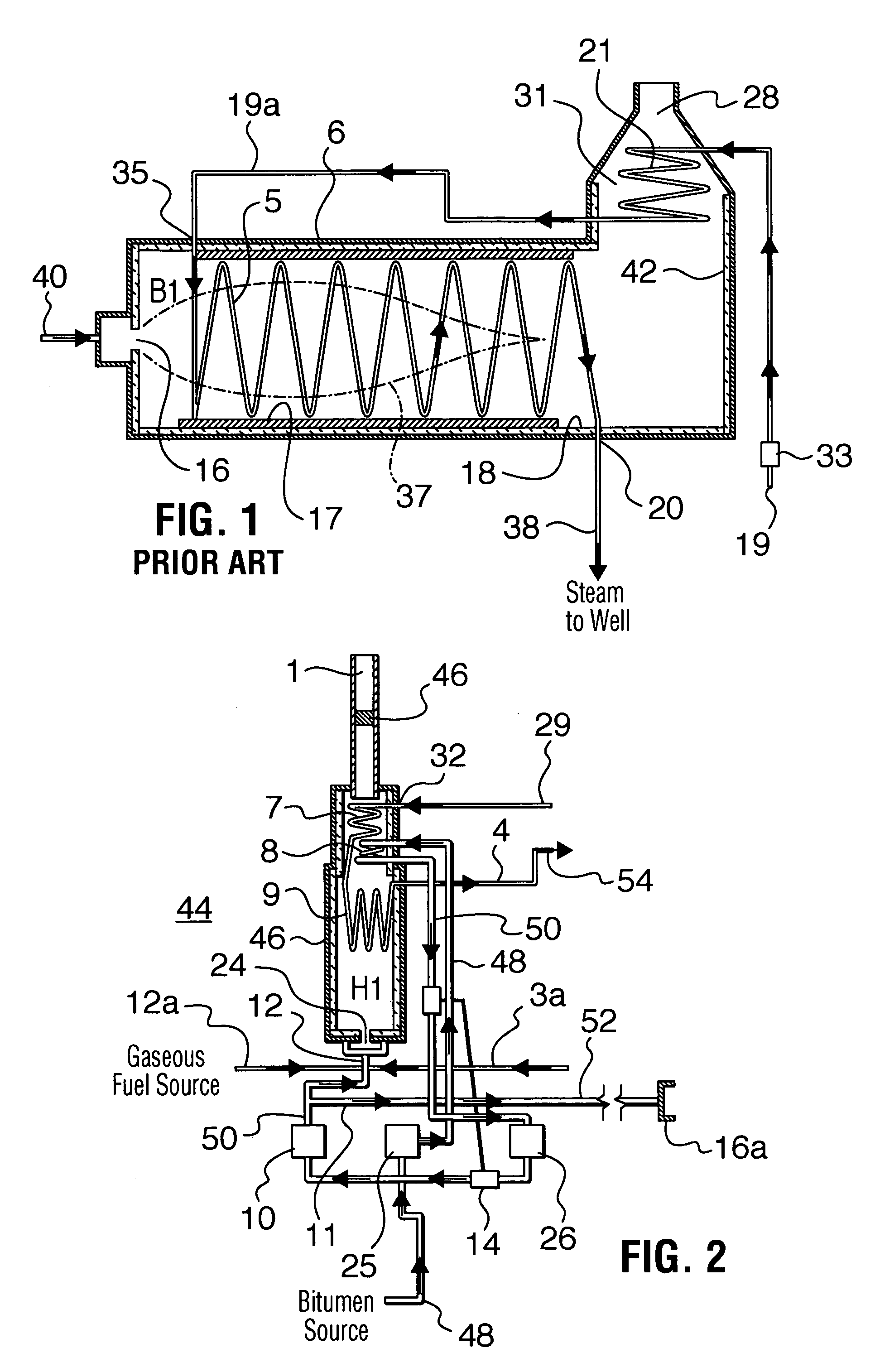 Steam generation apparatus and method