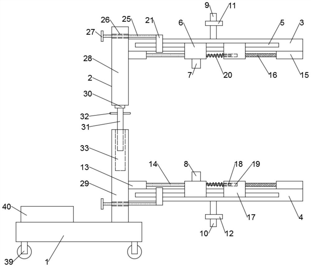 A gypsum board thickness monitoring device