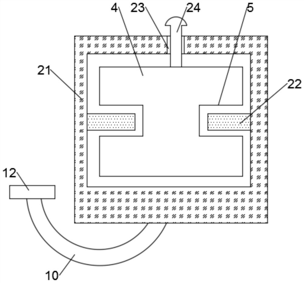 A gypsum board thickness monitoring device