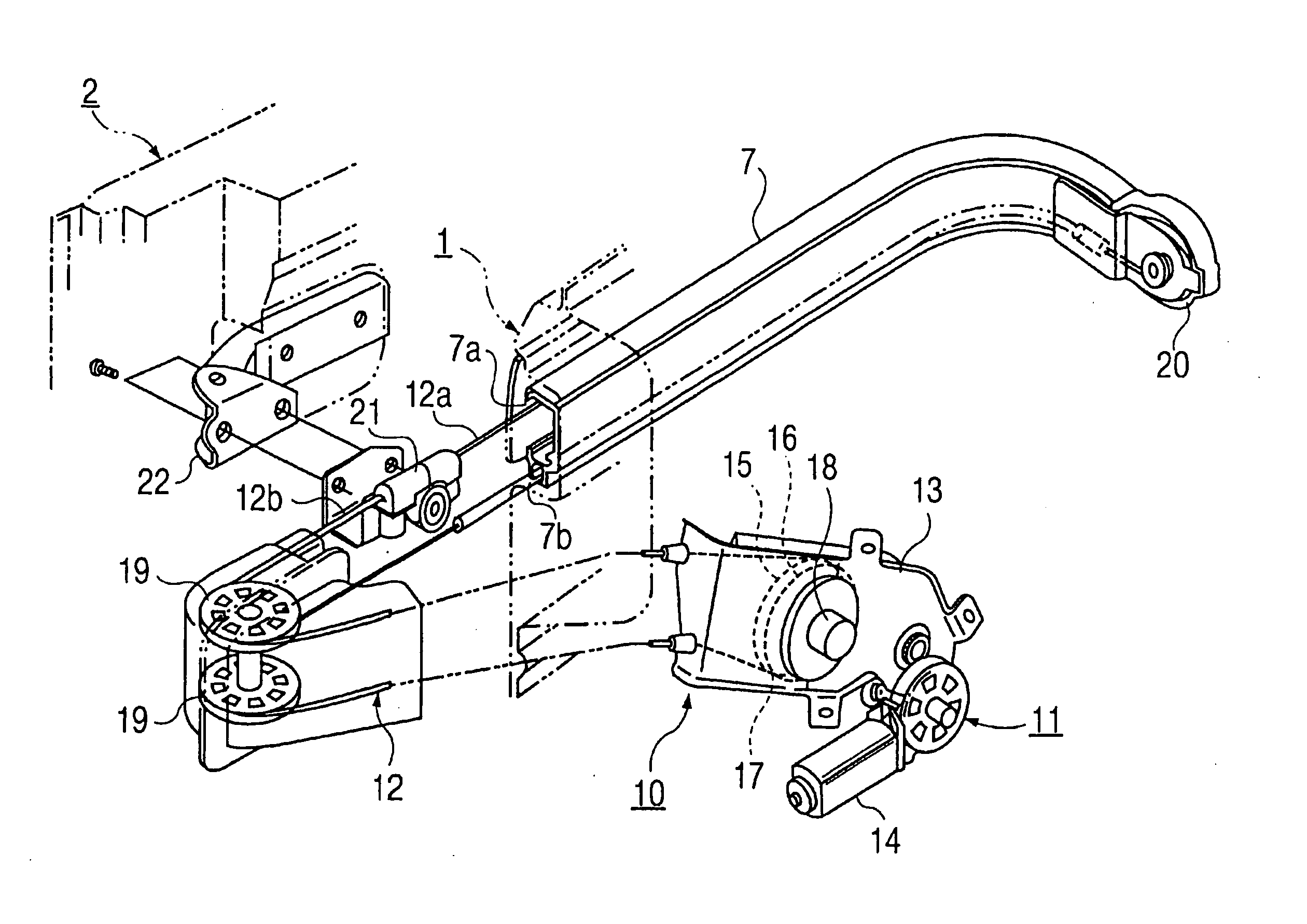 Device for automatically controlling opening and closing of a vehicle slide door