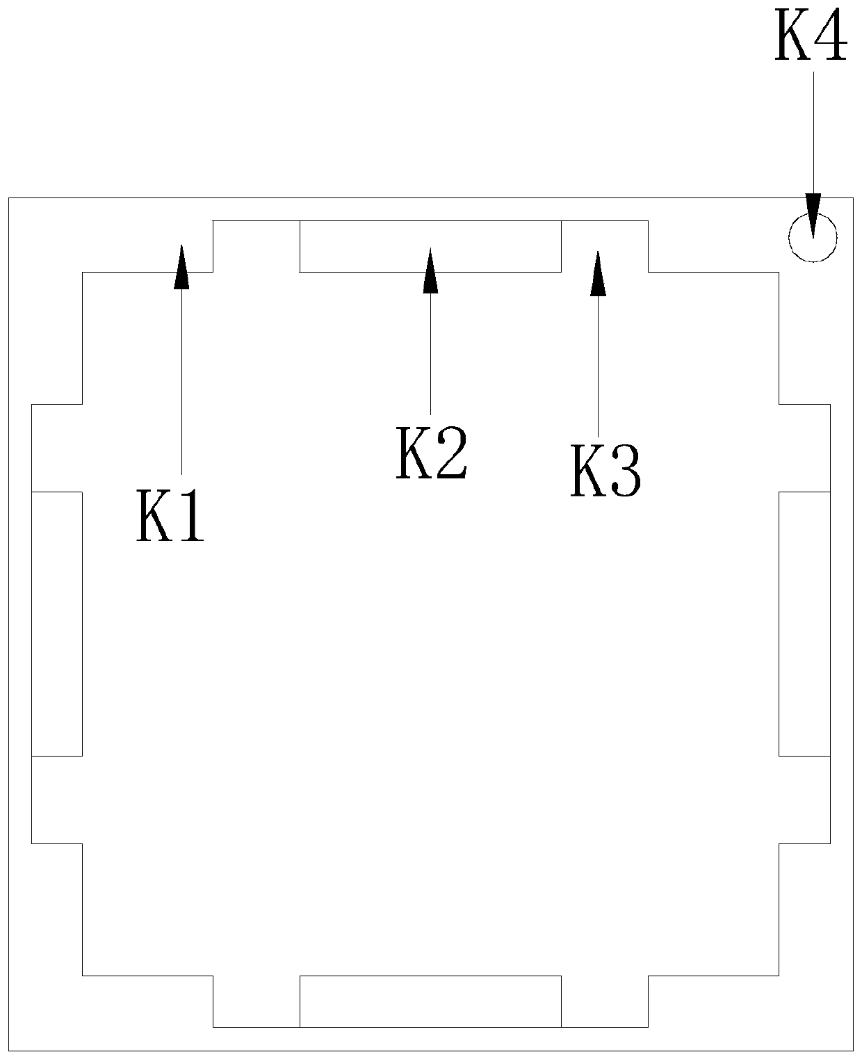 Novel temperature controller convenient to disassemble for electric power cabinet