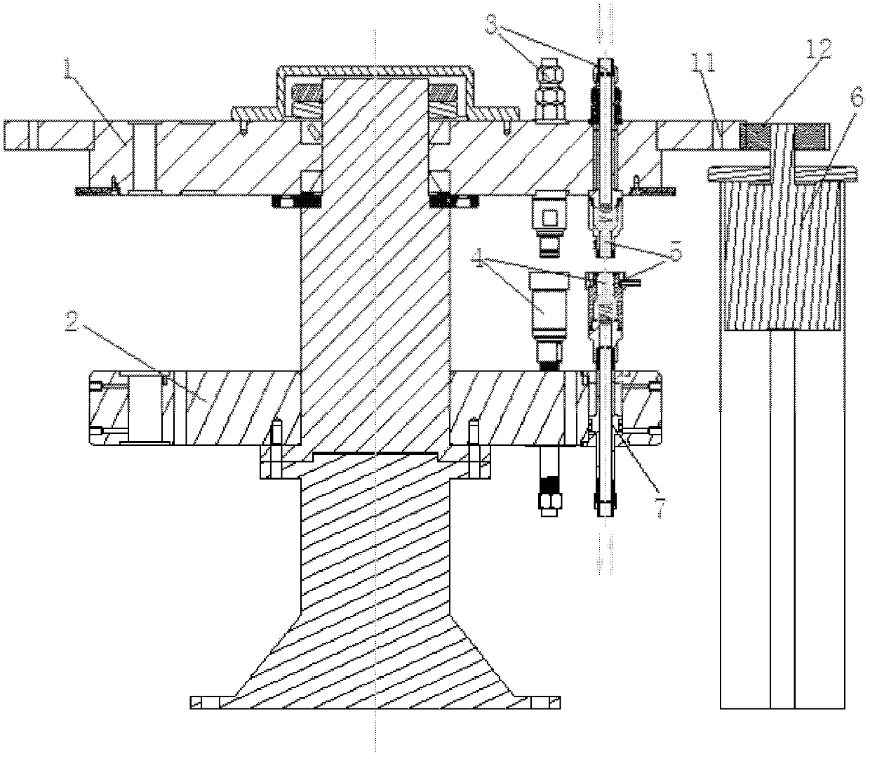 Continuous ionic adsorption and exchange device system