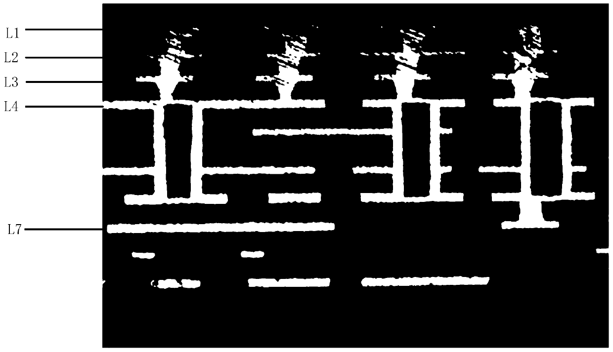 HDI printed circuit board manufacturing method and HDI printed circuit board