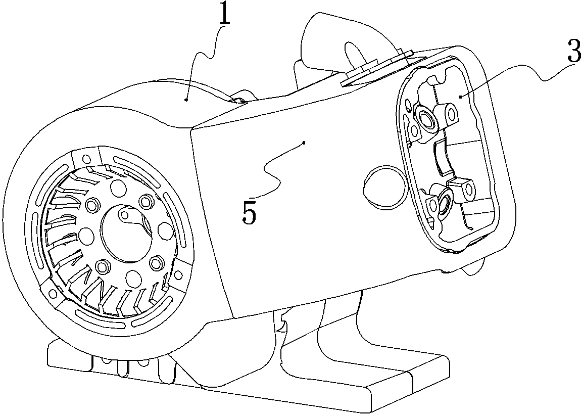 General machine engine cooling structure