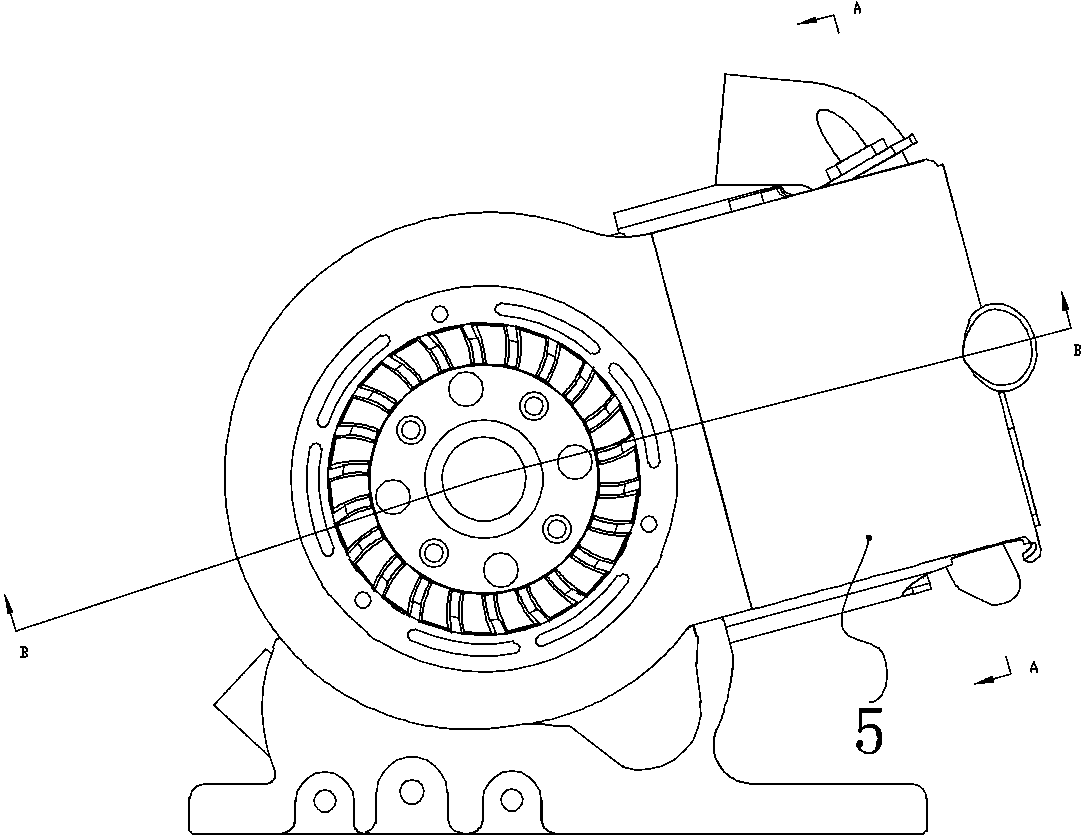 General machine engine cooling structure