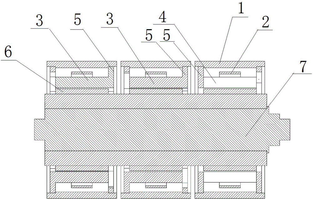 Transverse flux high-speed superconducting motor system