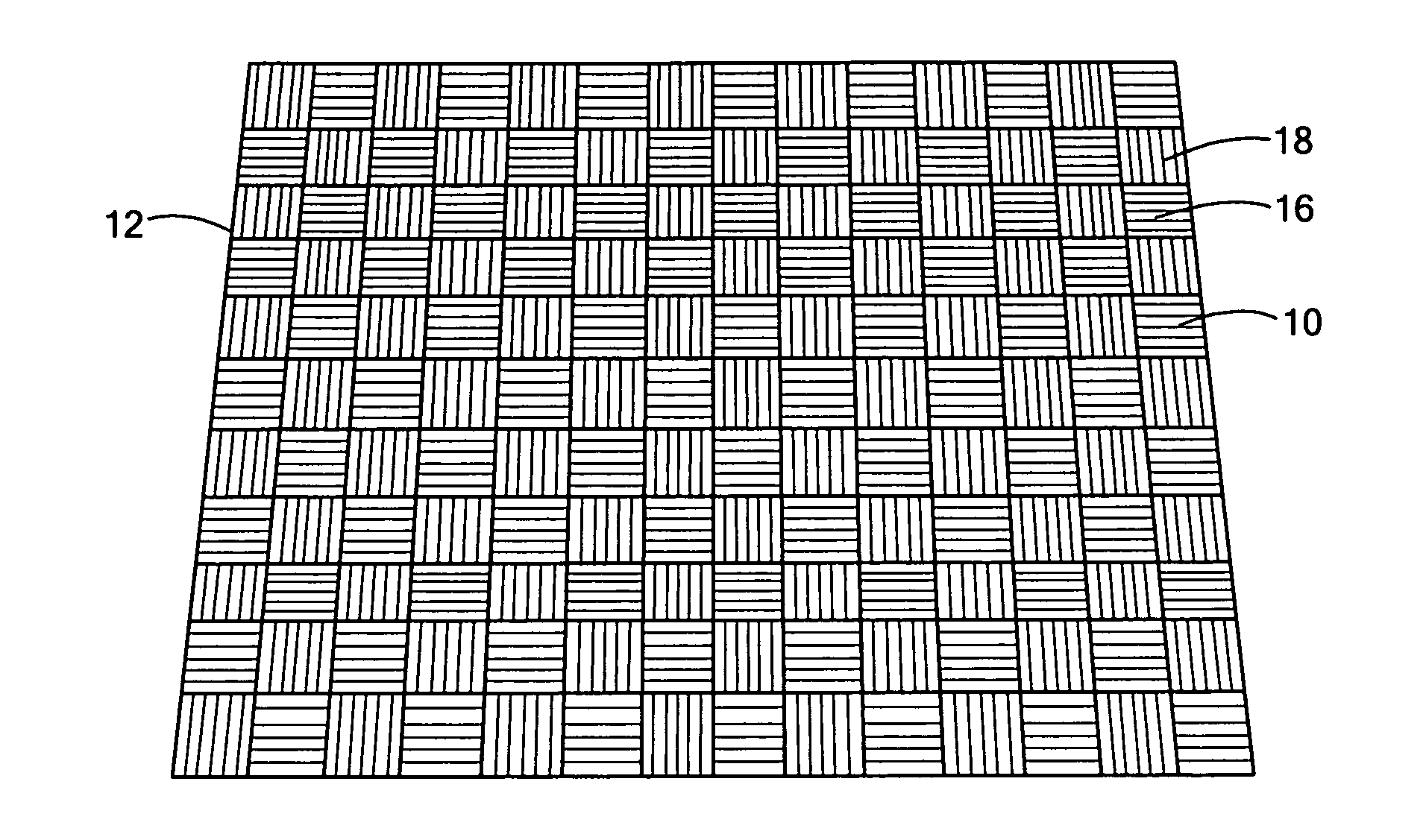 Impact resistant, thin ply composite structures and method of manufacturing same