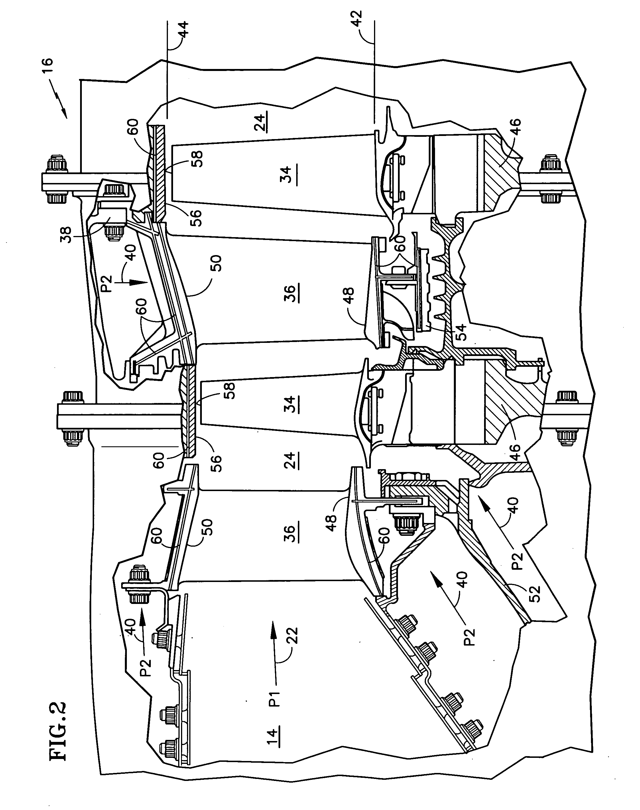 Segmented component seal