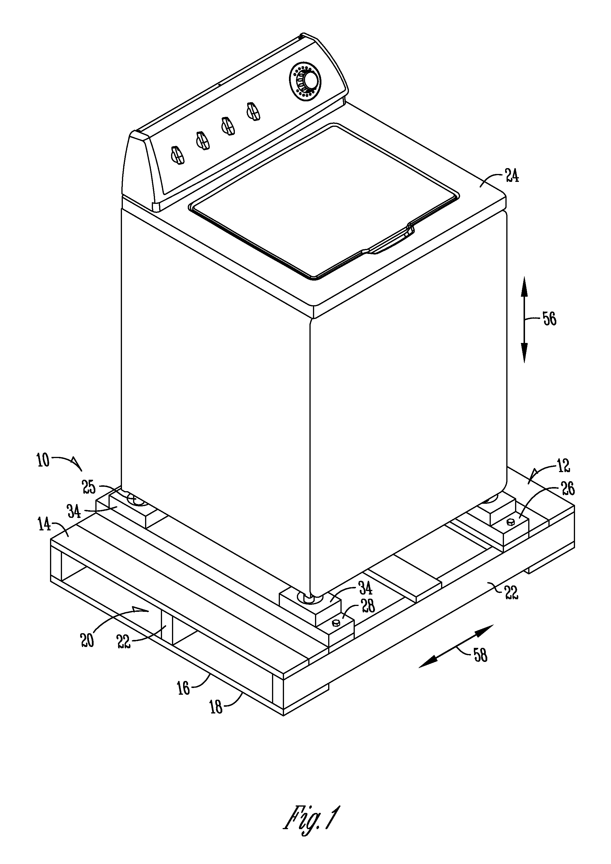 Pallet dampening system