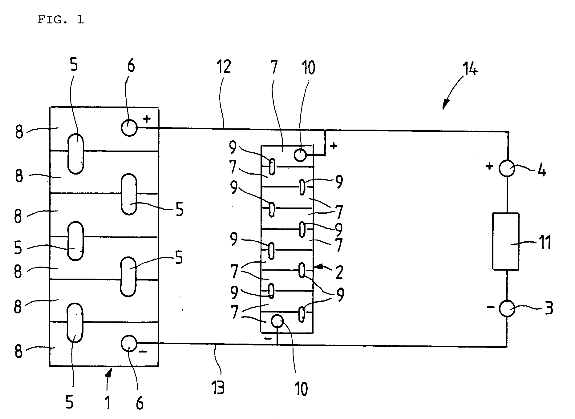 Accumulator arrangement