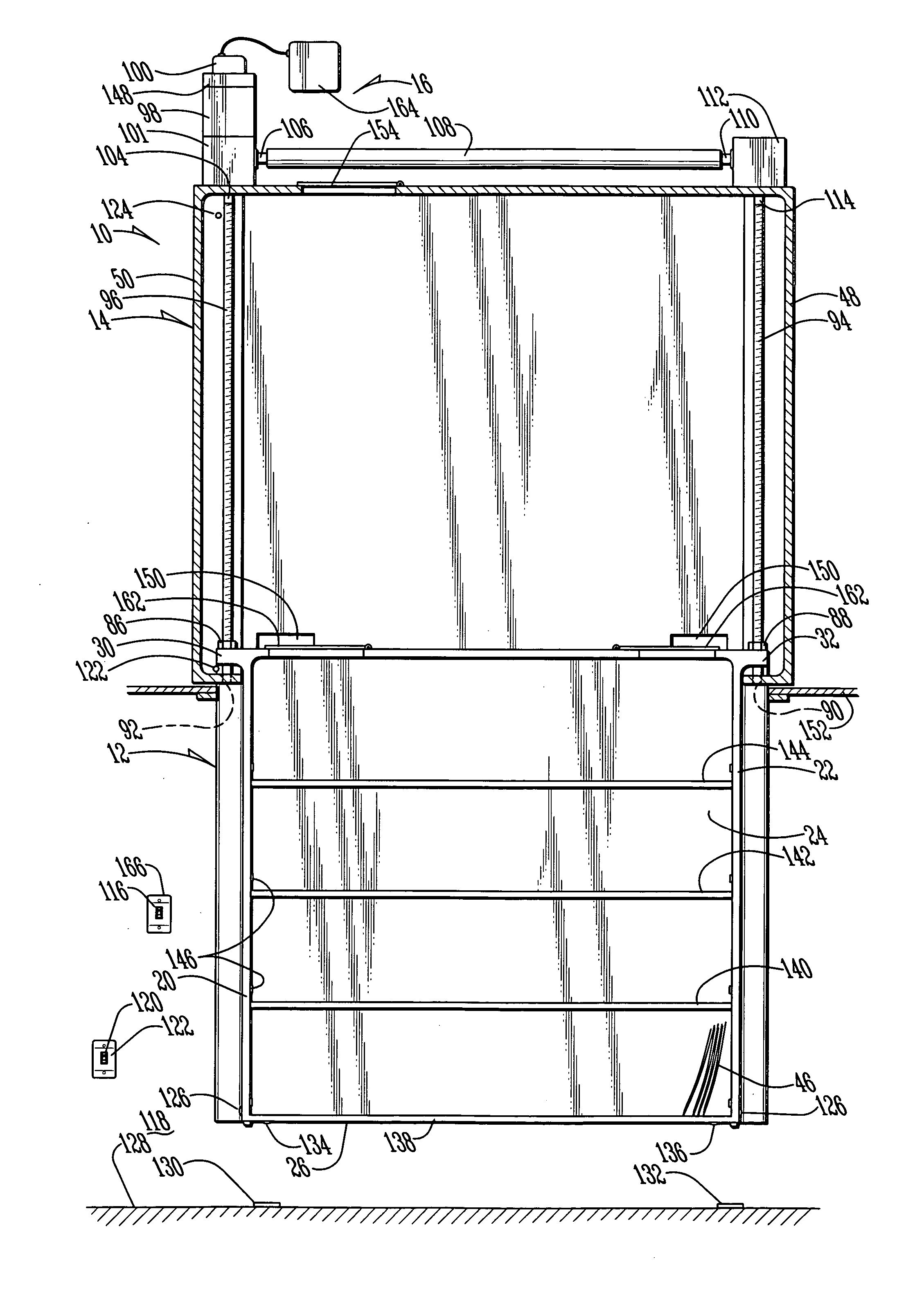 Retractable storage system