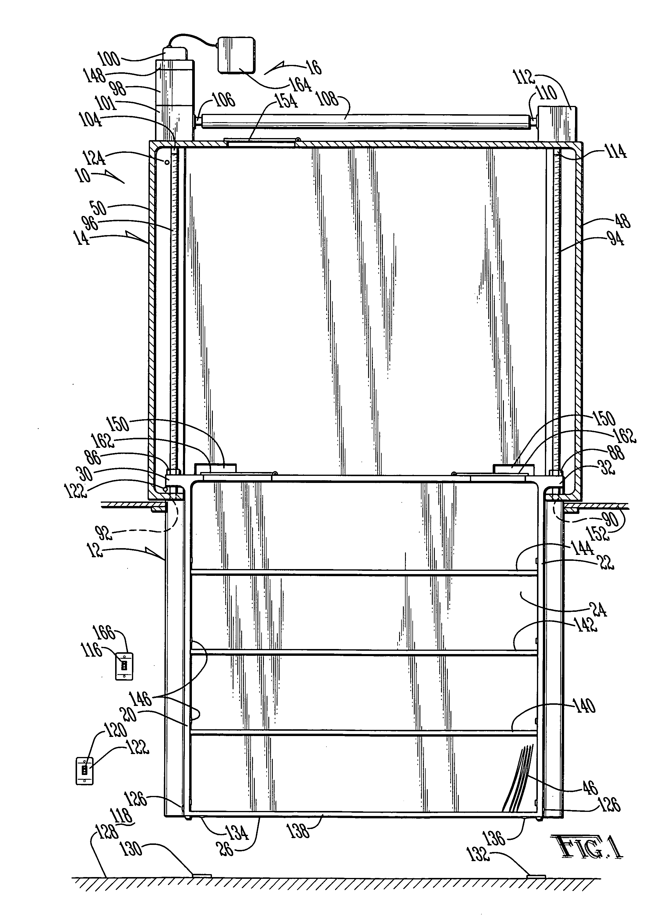 Retractable storage system