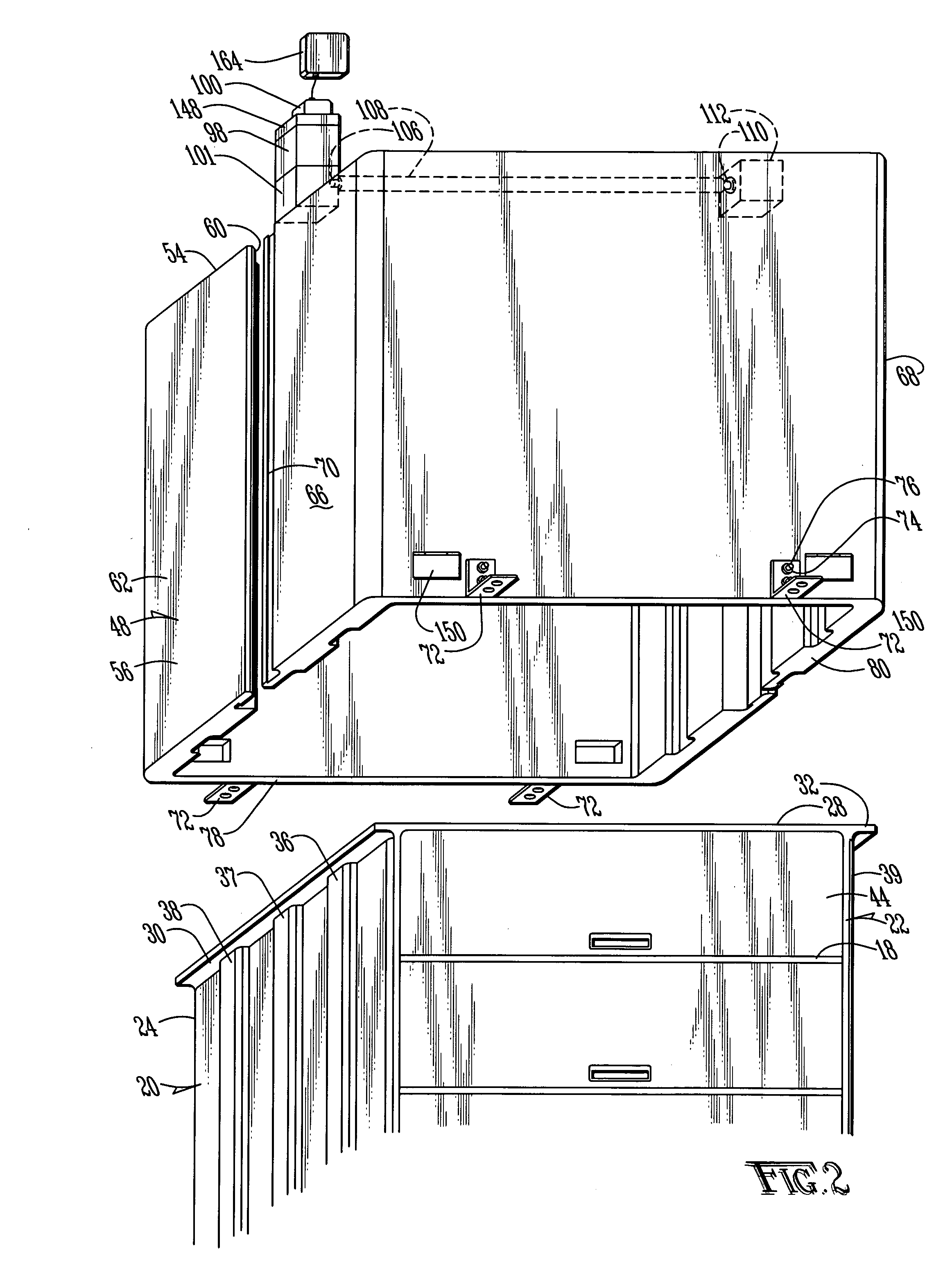 Retractable storage system