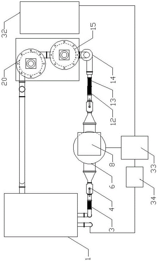 Equipment for preparing nano powder by electrical explosion method