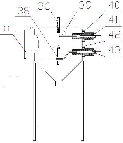 Equipment for preparing nano powder by electrical explosion method