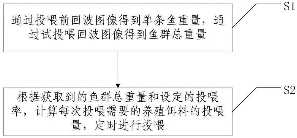 Feeding control system and method for fish culture