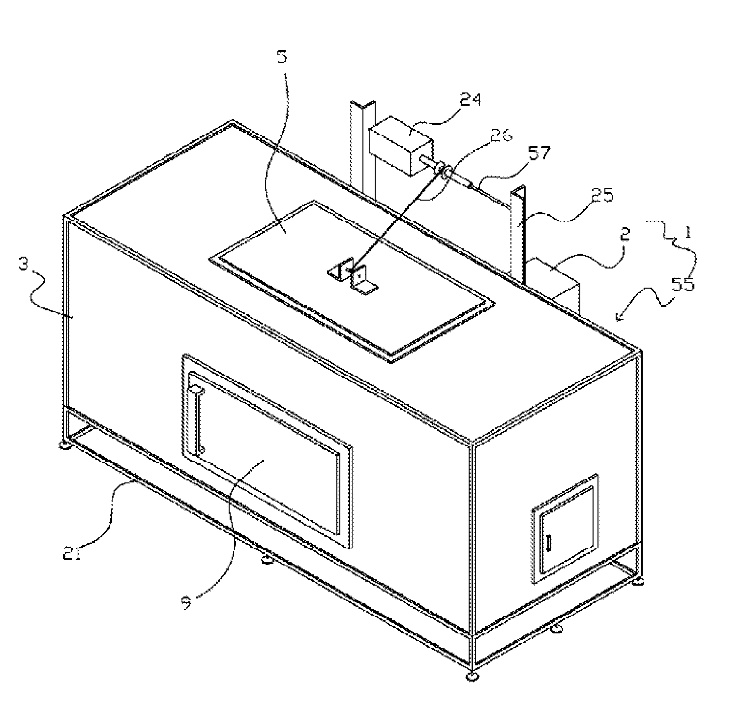 Apparatus for heat-treating waste matters