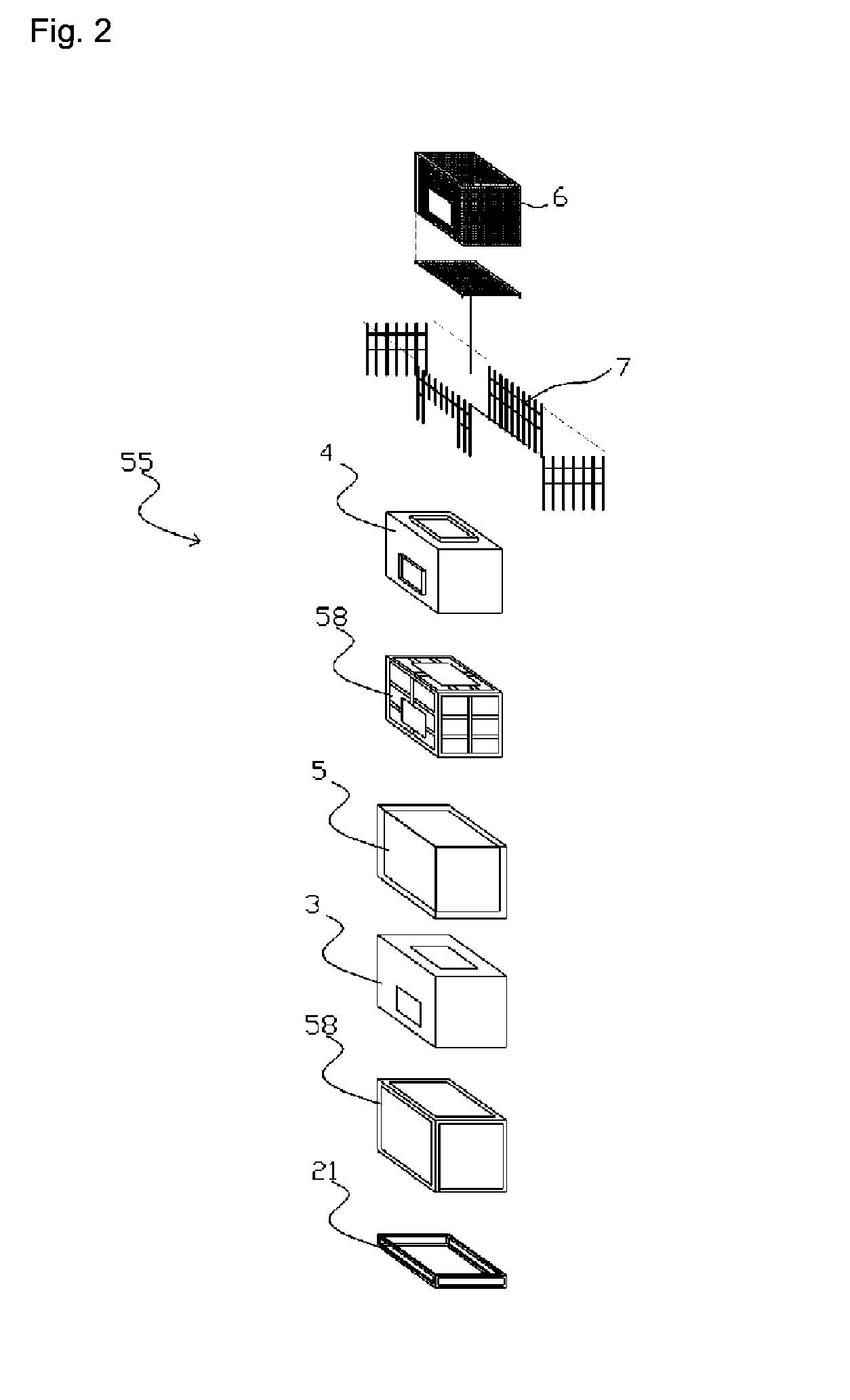 Apparatus for heat-treating waste matters