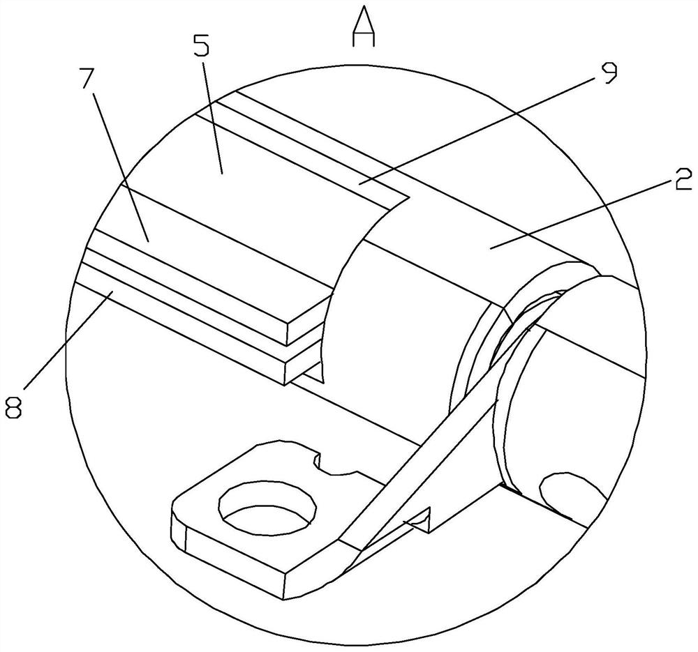 A threadable shaft hinge structure and electronic equipment