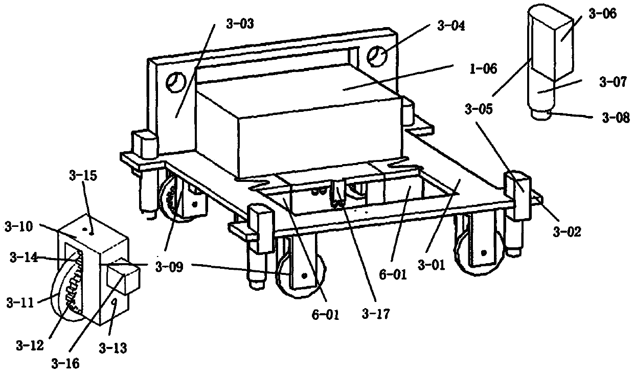 Iron shoe robot matching system