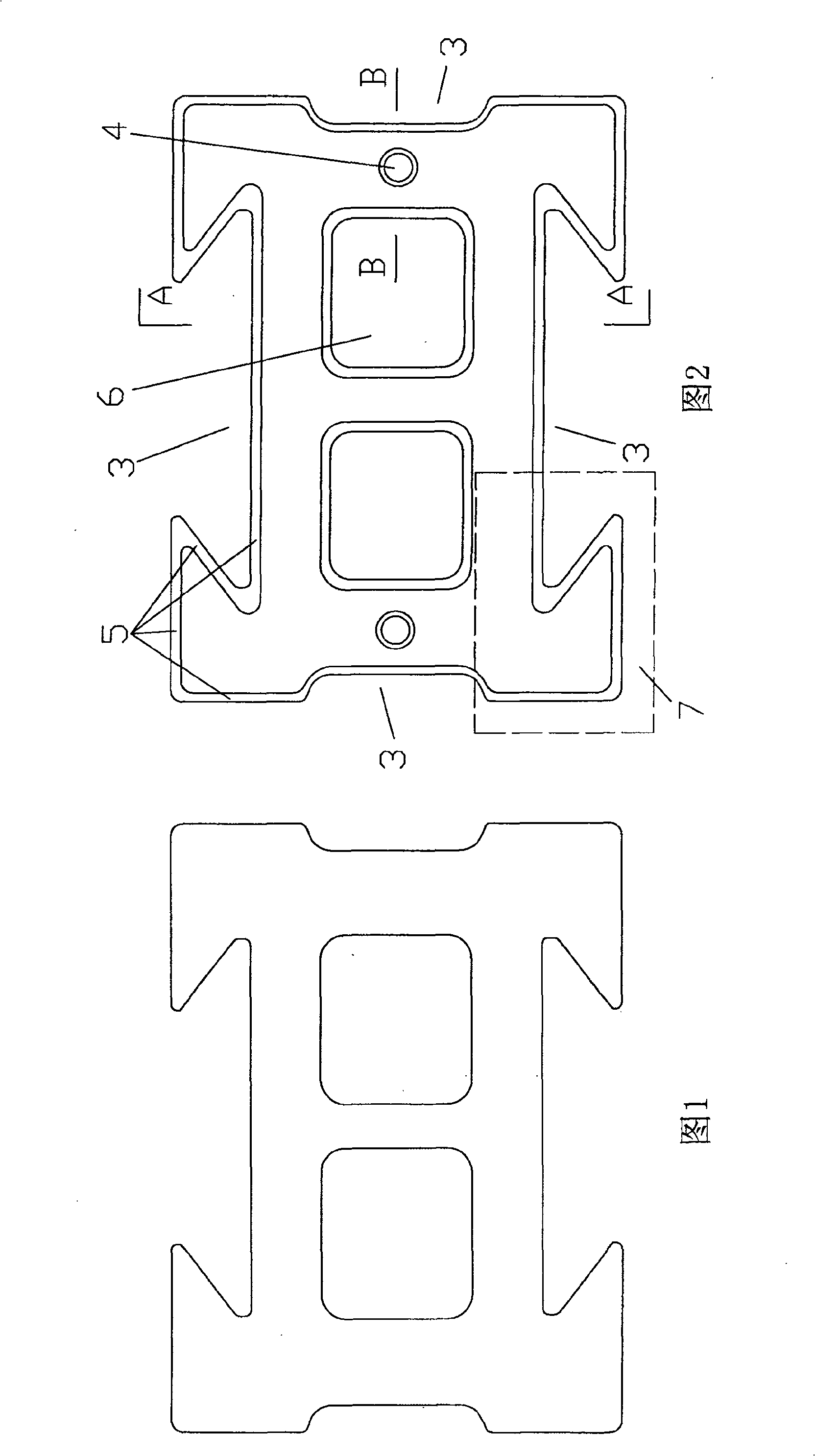 Inter-embedding type slope protection block and construction method therefor