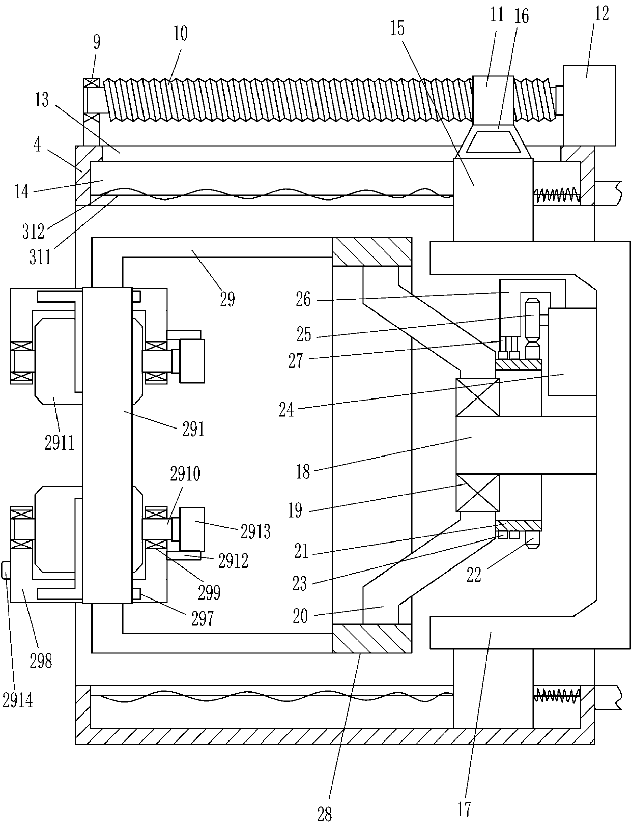 Workpiece safety intelligent polishing machine