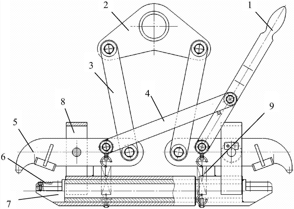 Car frame lifting appliance