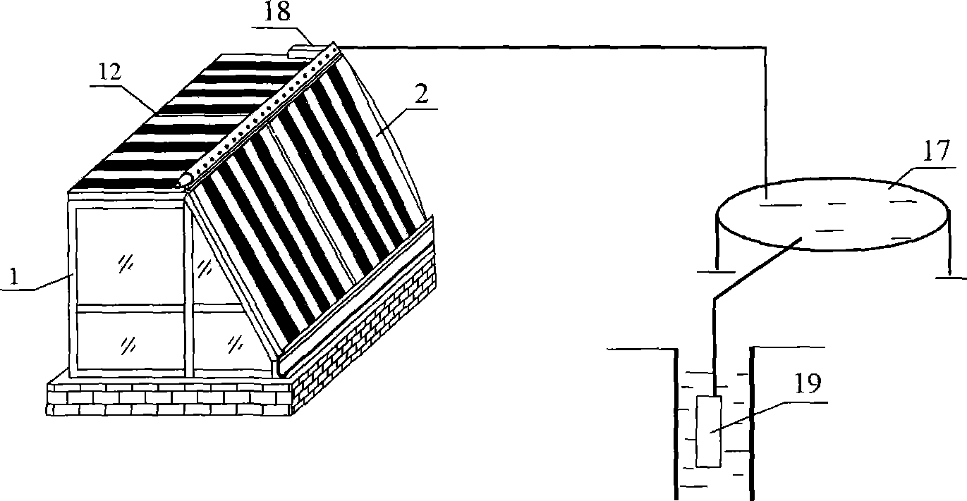 Solar photovoltaic green-house for rearing tomatoes