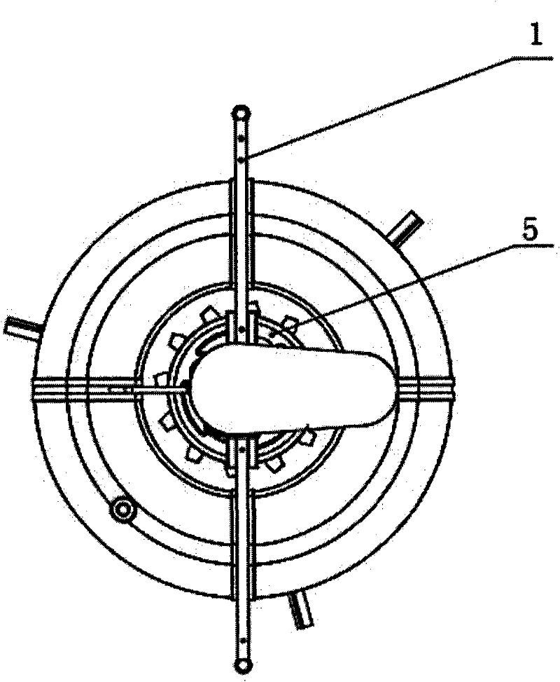 Water plowing type aerator