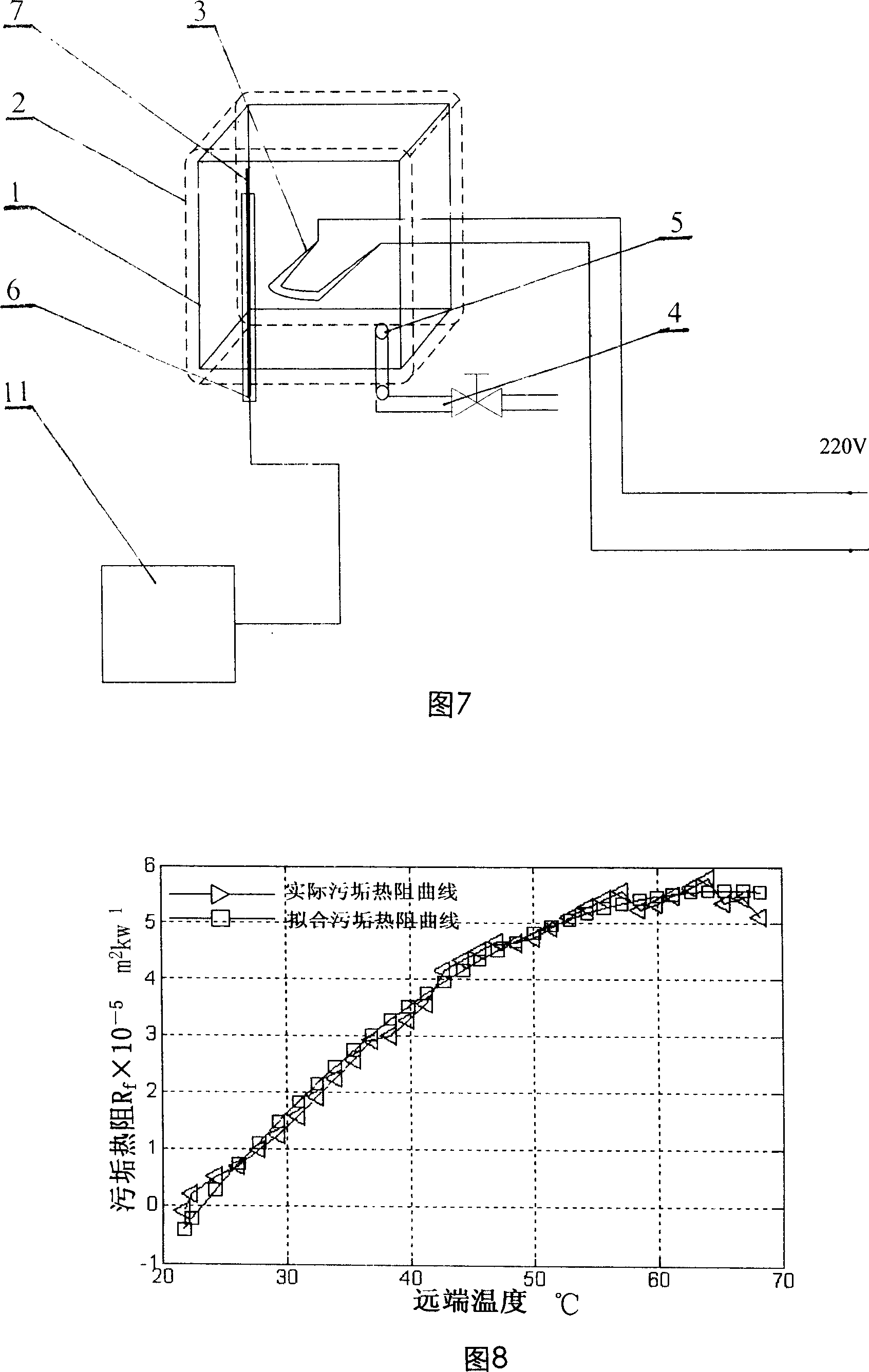 Real time system for monitoring dirt on heating surface of water storage type water heater