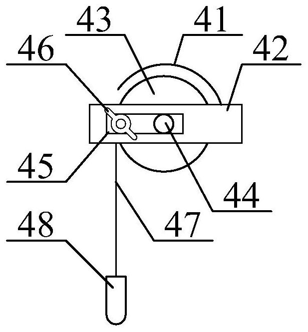 A deflection correcting and reinforcing device for shallow foundation buildings with good fixing effect