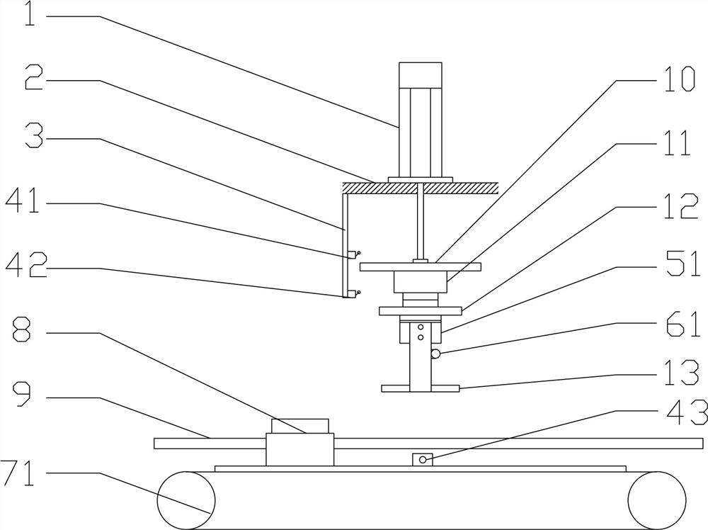 A shaft sleeve detection and sorting device and method