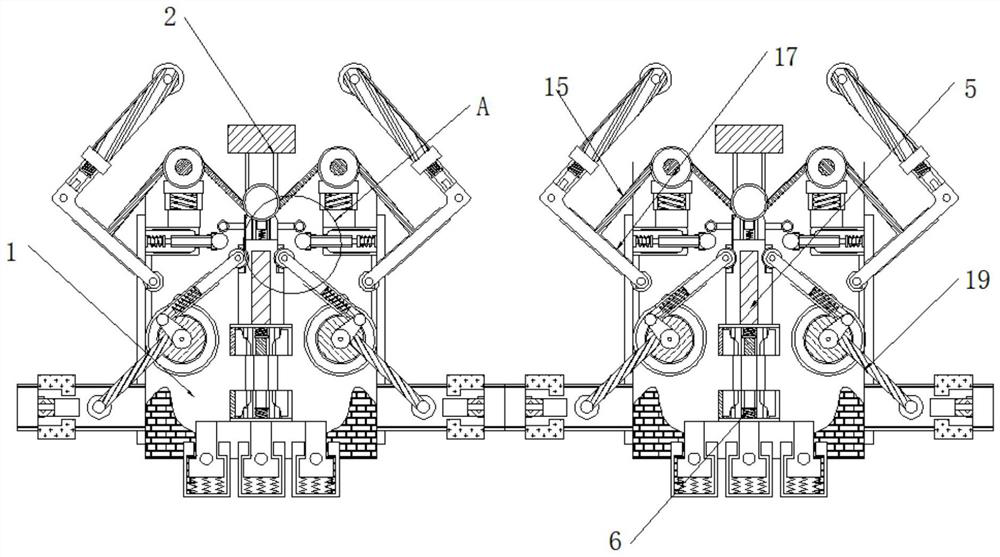 Man-machine interaction intelligent auxiliary equipment for preventing lens mount from being collided