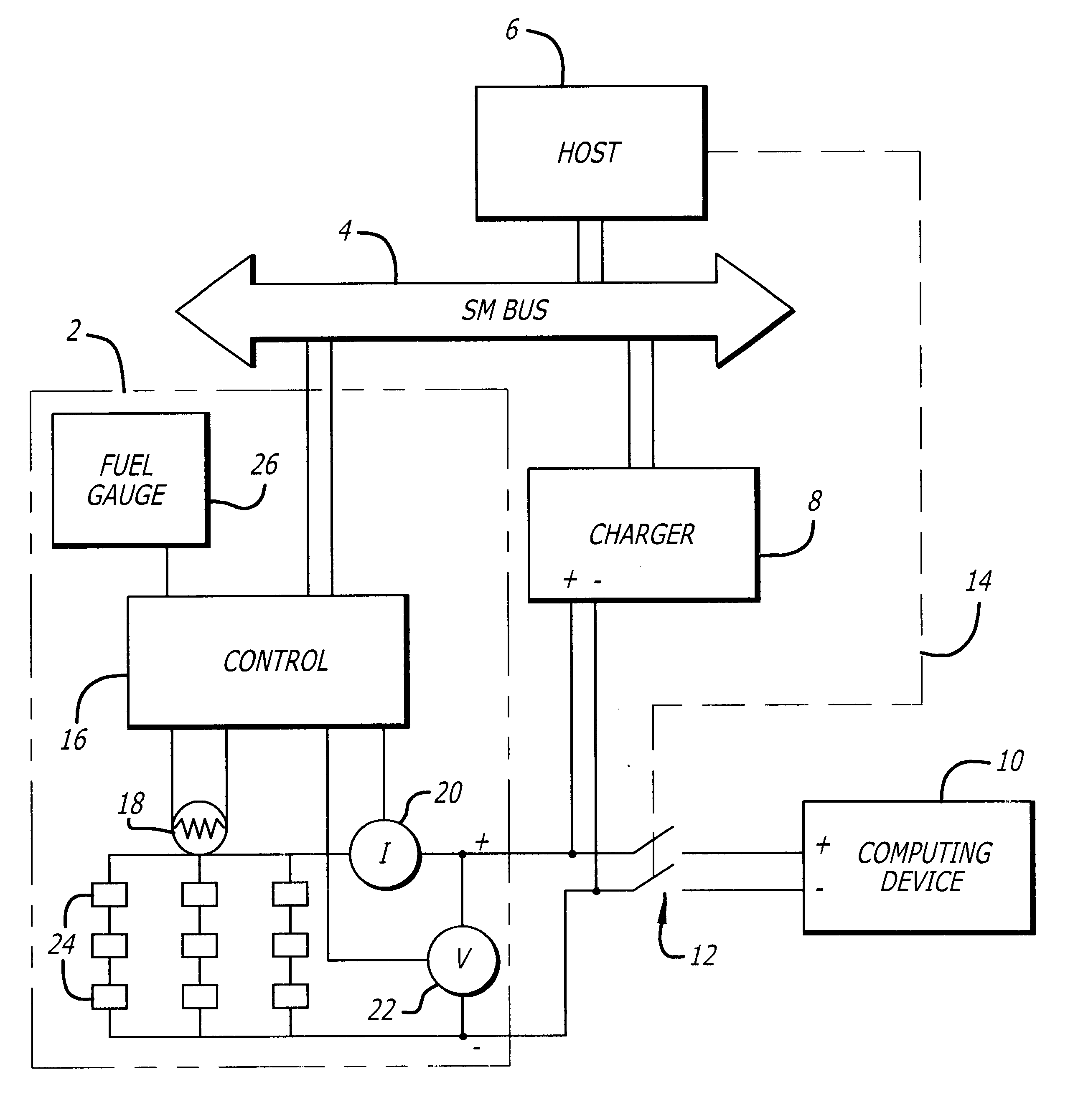 Battery charging and discharging system optimized for high temperature environments