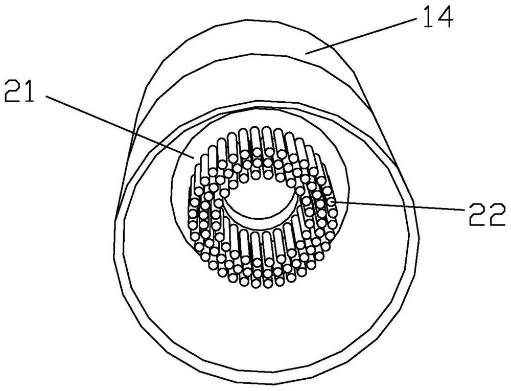 A reverse water delivery device for a canal and its construction method