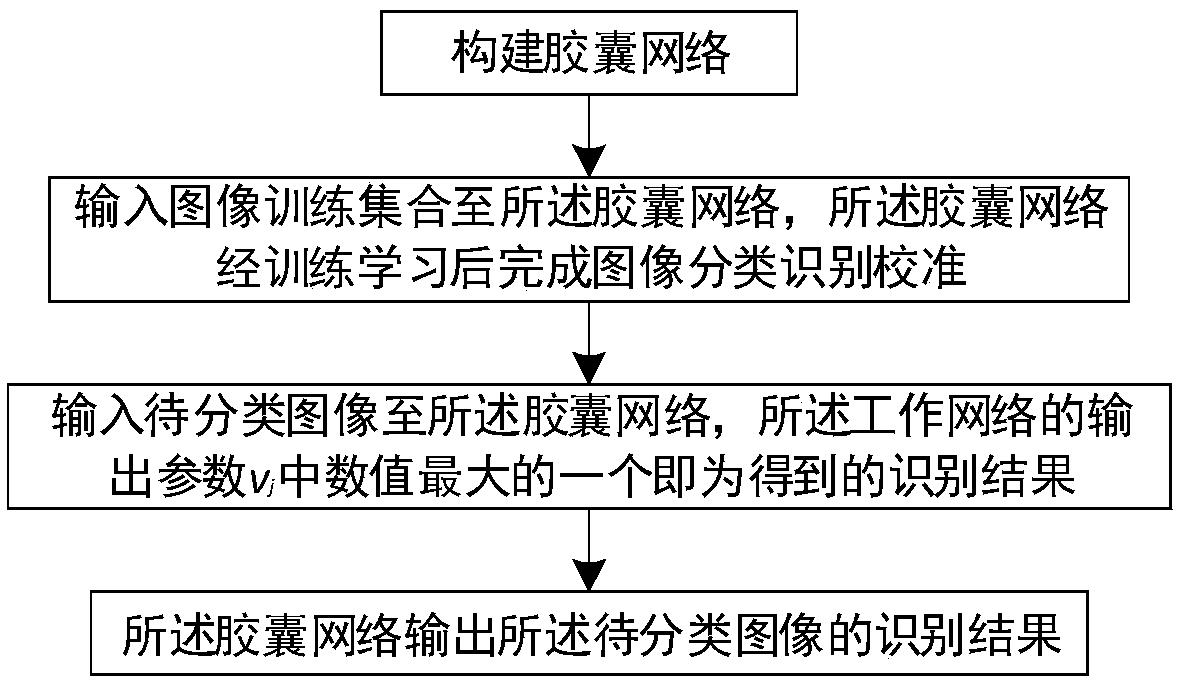 A method for classifying and recognizing capsule network image based of improved reconstruct network