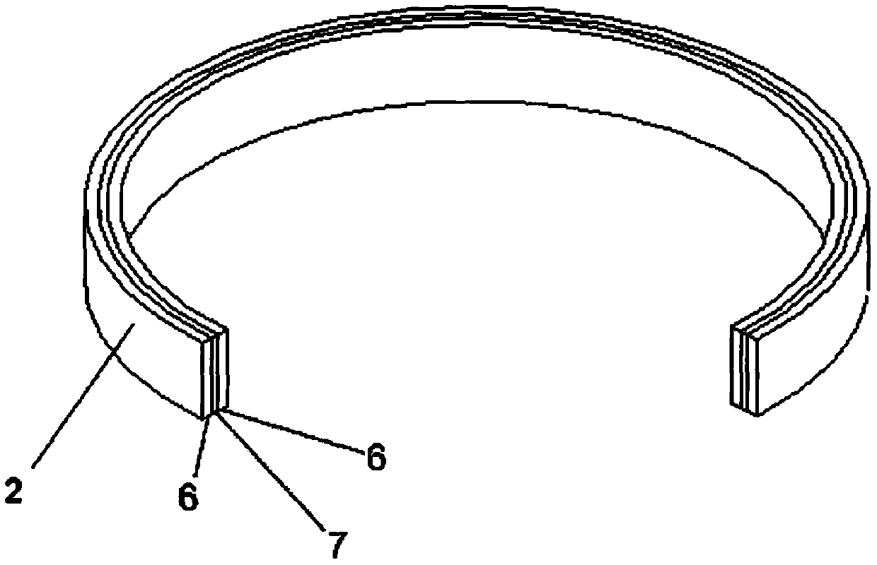 Novel offshore pile anti-stormy-wave device