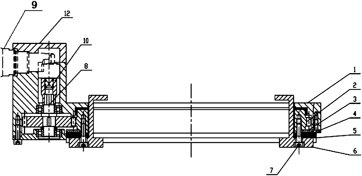 Dismounting tool of main bolt and main nut of reactor pressure vessel and using method thereof