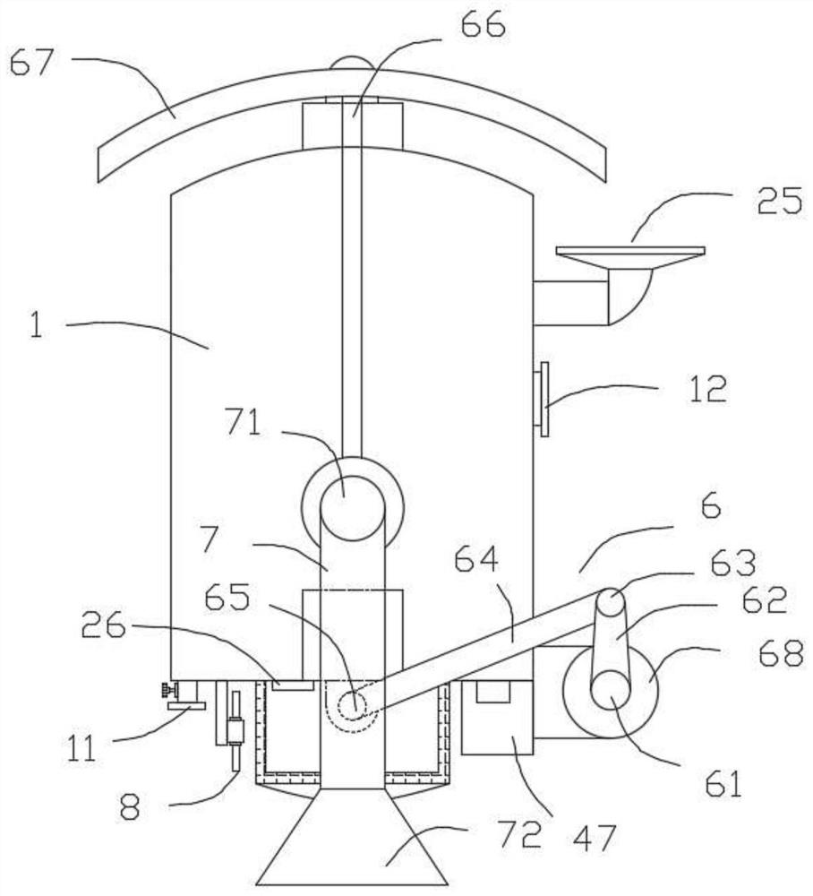 Device and method for increasing germination rate of alfalfa under continuous cropping