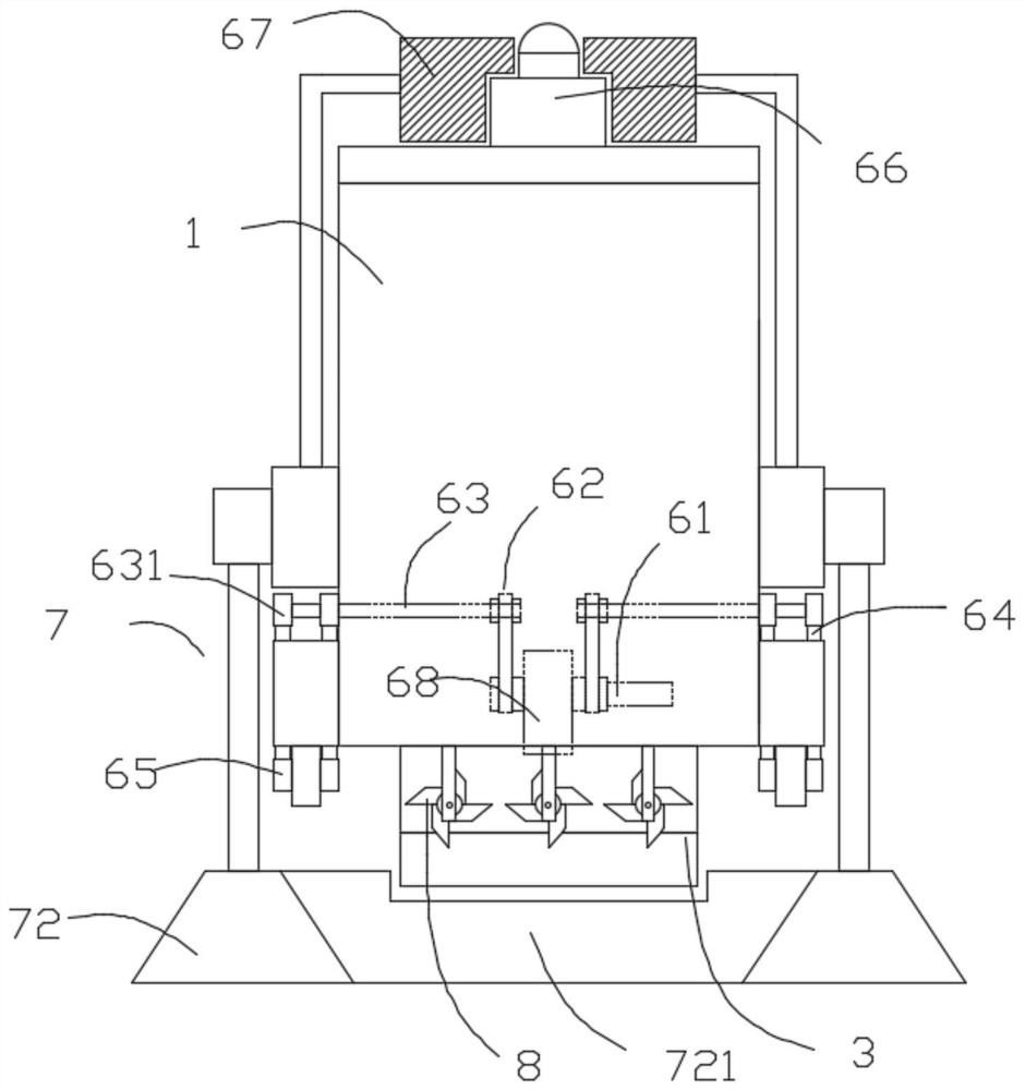 Device and method for increasing germination rate of alfalfa under continuous cropping