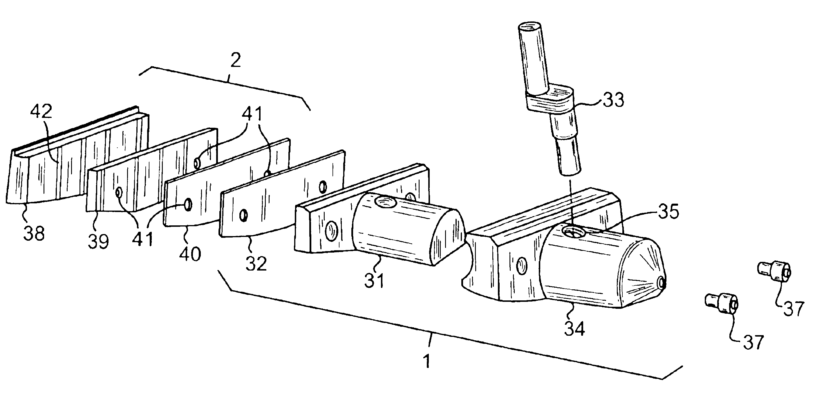 Golf club having replaceable striking surface attachments and method for replacing same