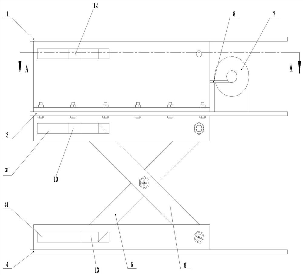 A kind of anti-shock seat device of ship