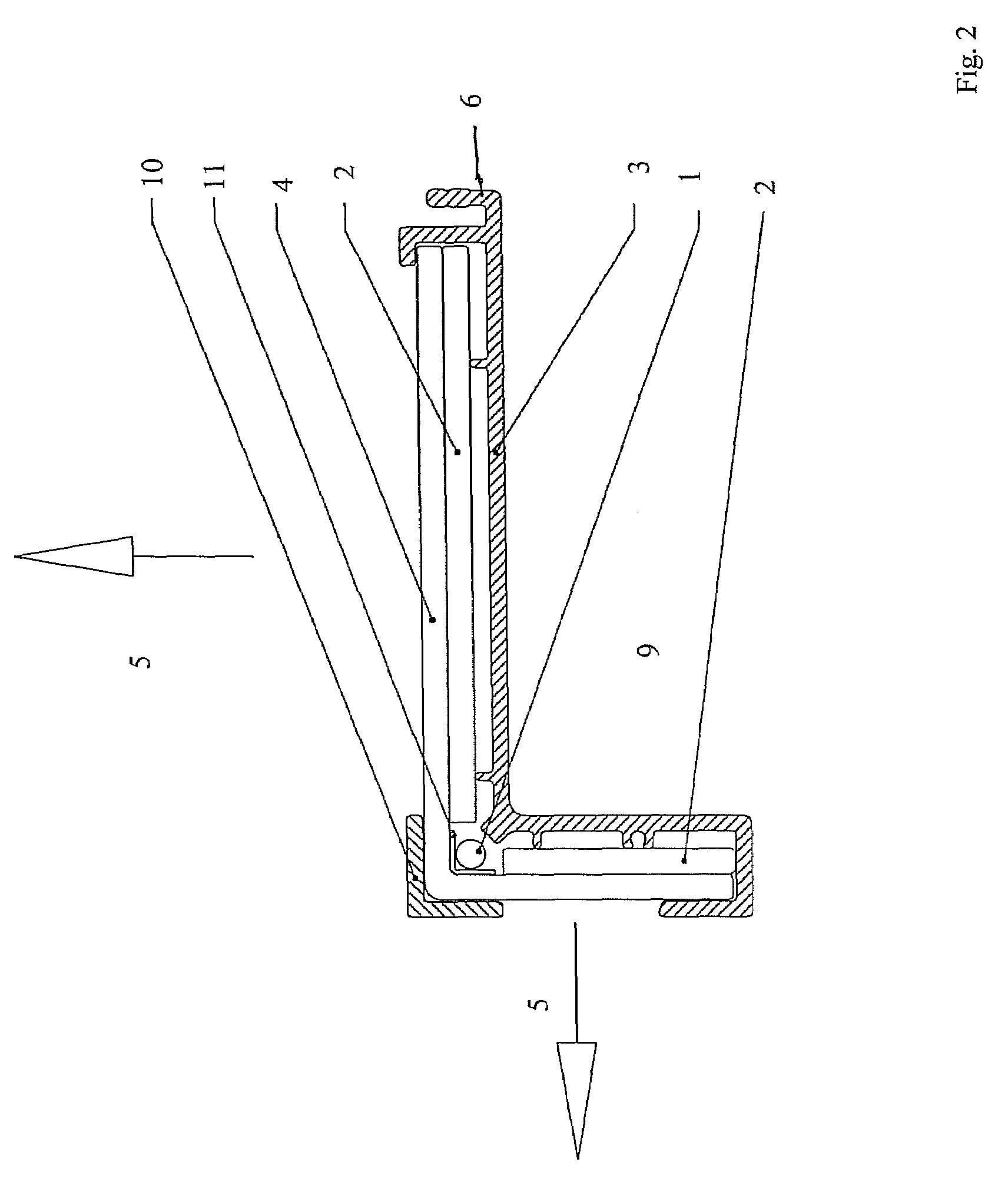 Shelving illumination element