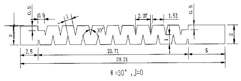 Flow passage structure design method for anti-clogging drip irrigation emitter