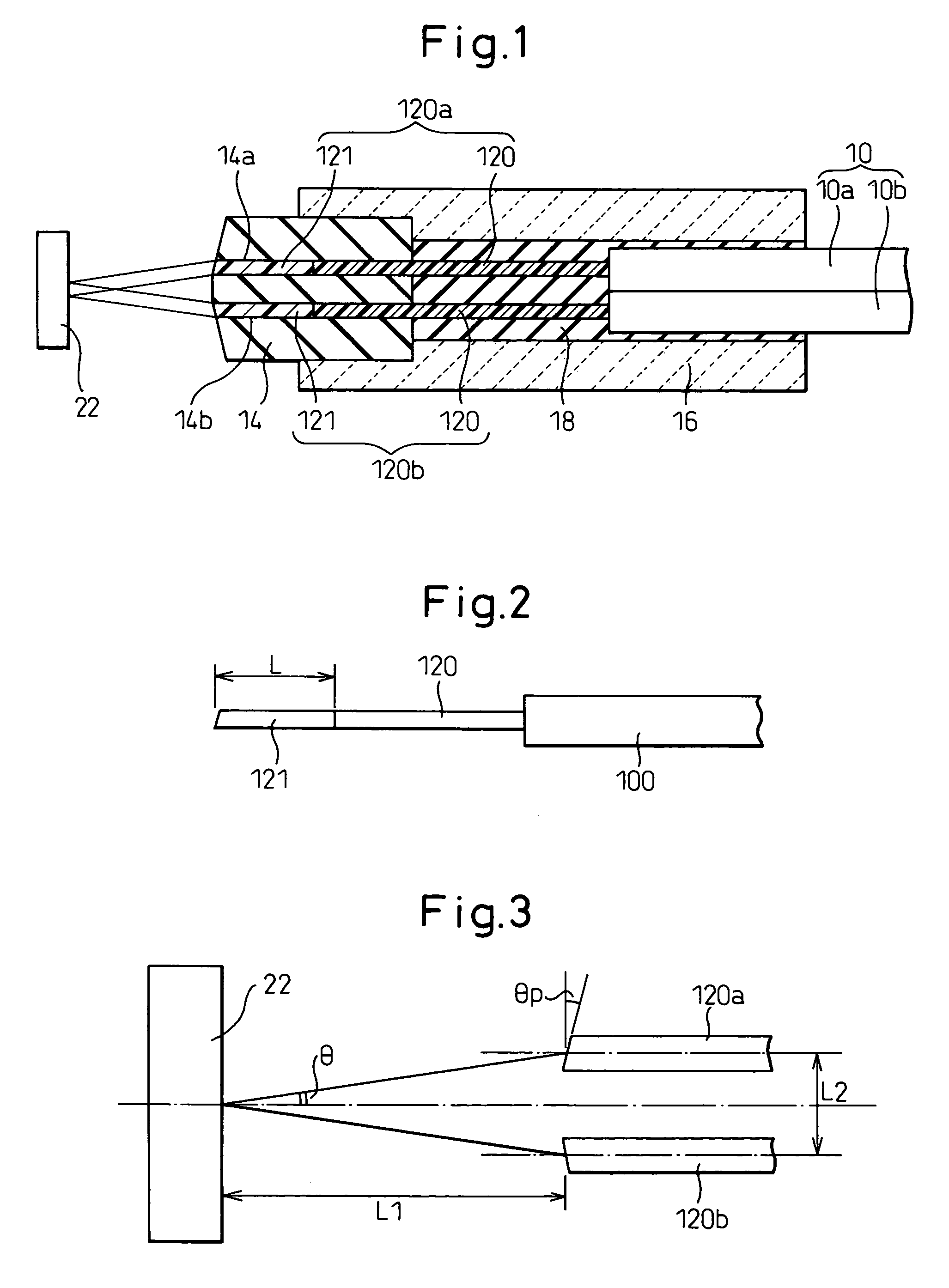 Optical collimator structure