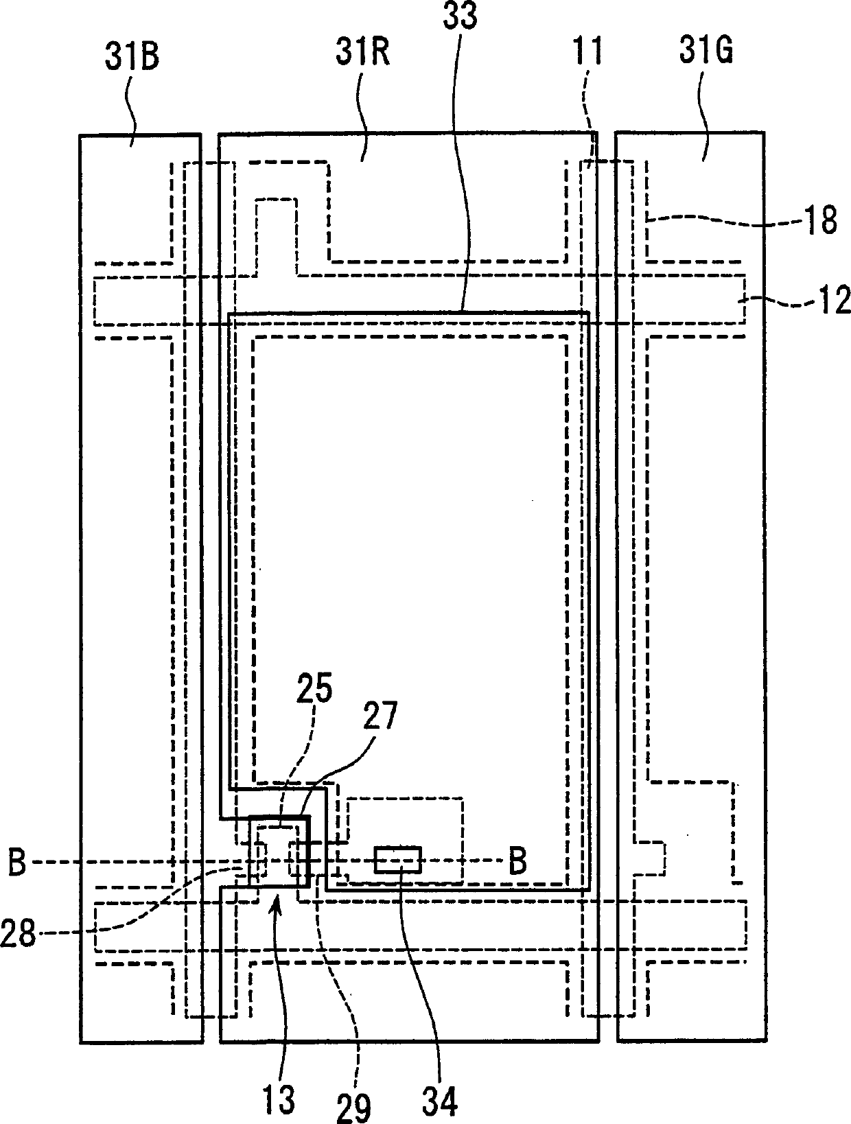 Liquid crystal display with transparent conductive film on coated formed sandwich insulation film