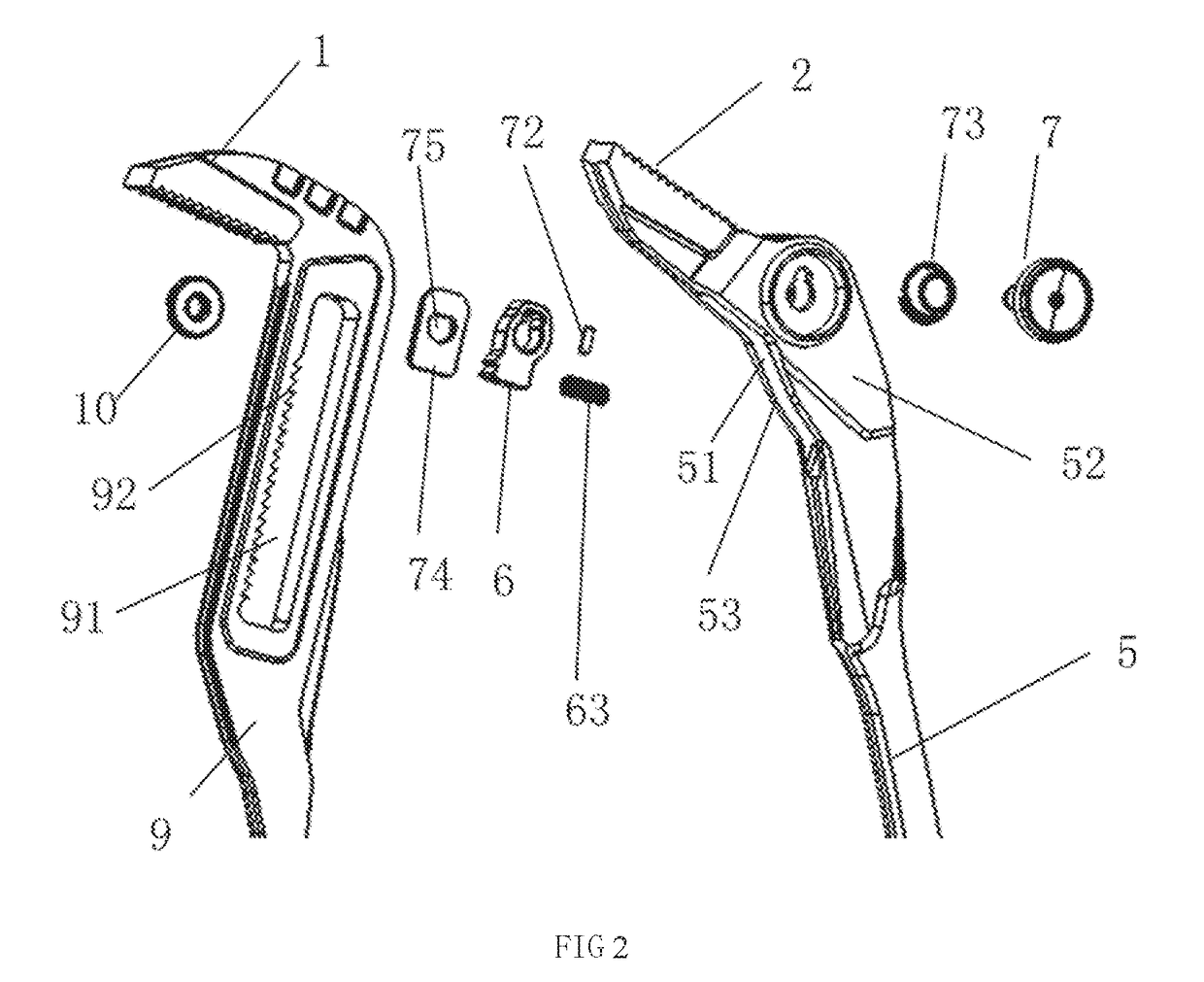 Adjustable plier