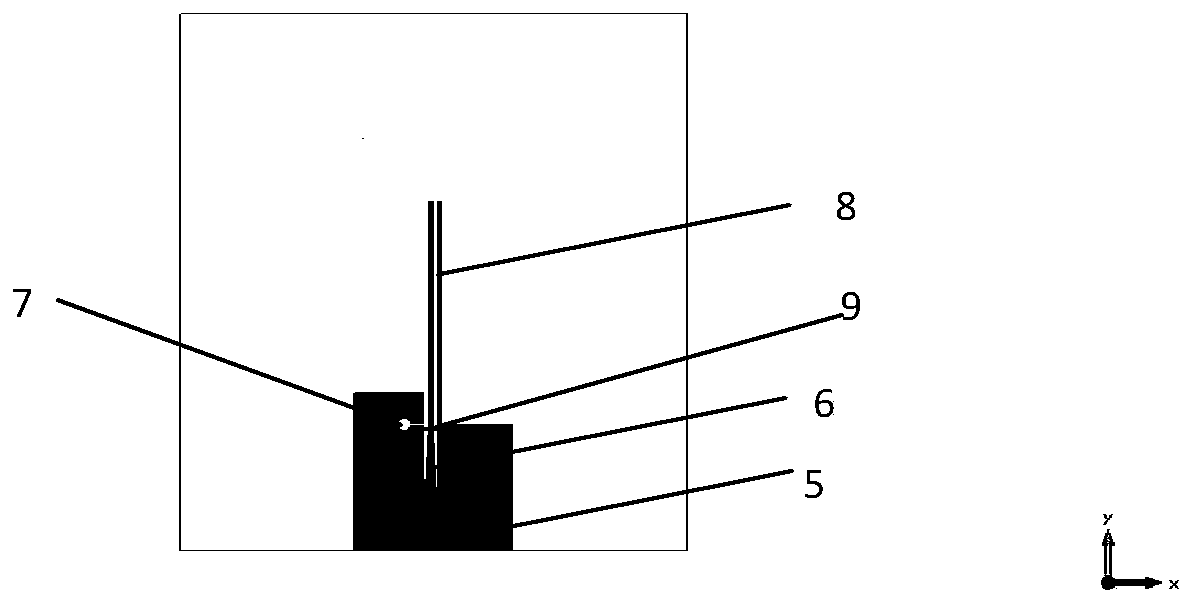 Ultra-wideband planar helical antenna device based on integrated feed structure